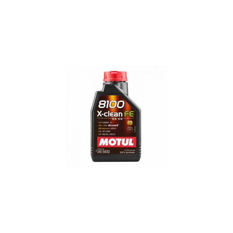 #0277 MOTUL-5W-30-8100X-clean-FE-1L